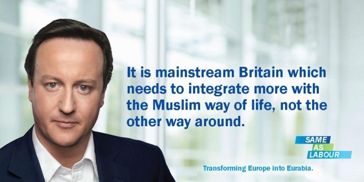 David Cameron Eurabia