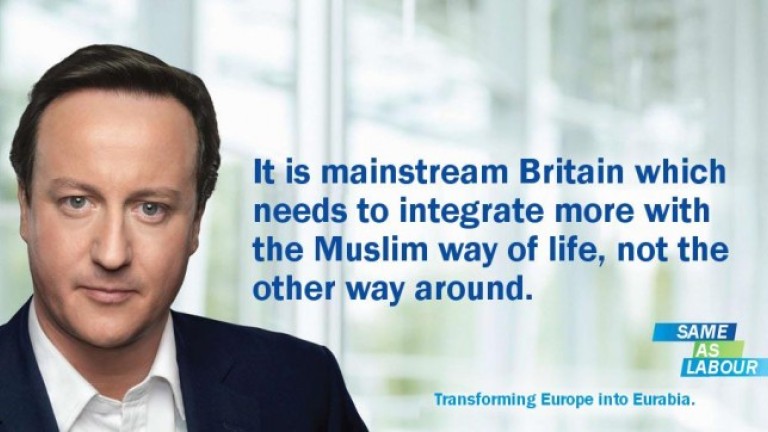 David Cameron Eurabia