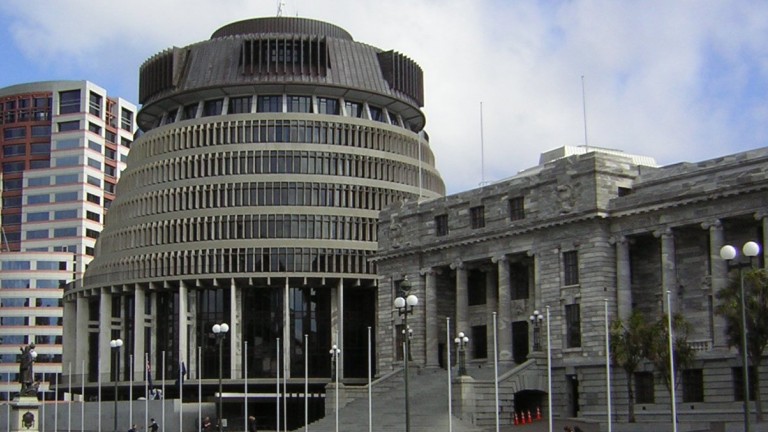 Beehive NZ Parliament