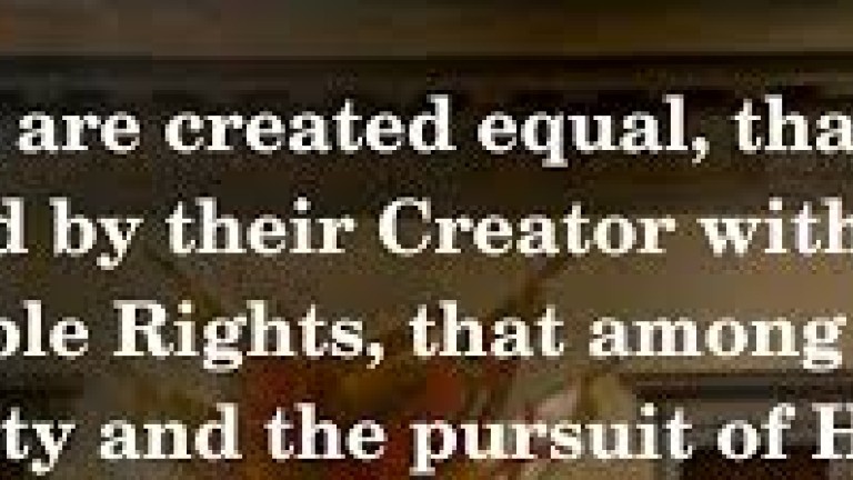 Inalienable Rights. Talk by Tom Woods.  Where do our rights come from.