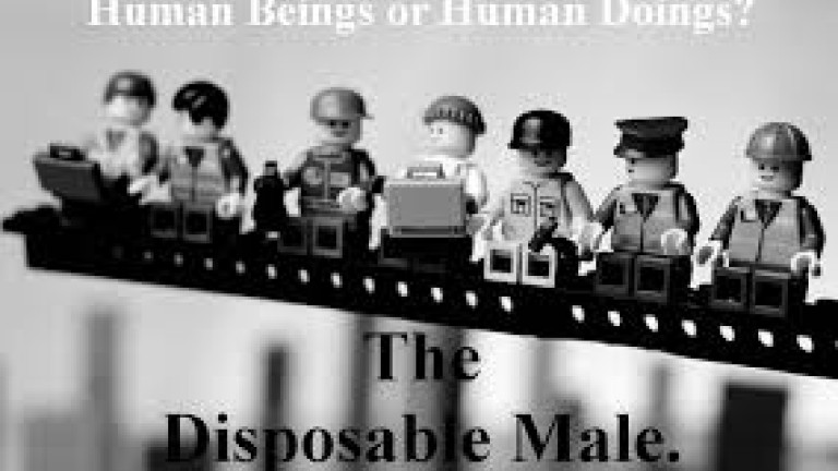 What has feminism done to shatter the patriarchal "women and children first" mentality, and elevate men to status as full human beings deserving of empathy and human rights? What has it done to reinforce and legally entrench the mentality that everyone, i