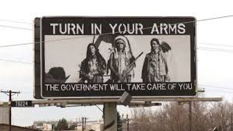 Turn in your guns, the government will protect you