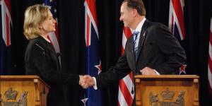 John Key, Hillary Clinton, Clinton Foundation, Fraud.